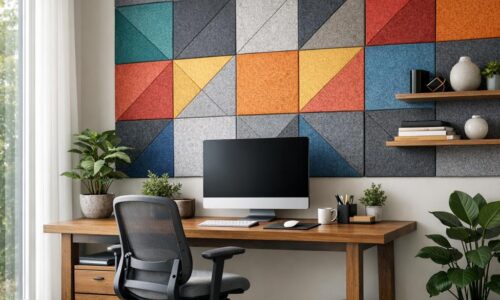 Lärm im Homeoffice? So entsteht ein ruhiger Arbeitsplatz mit cleverer Wandgestaltung